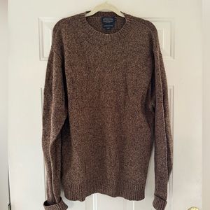 Pendleton Washable Wool Brown Tunic Sweater XL